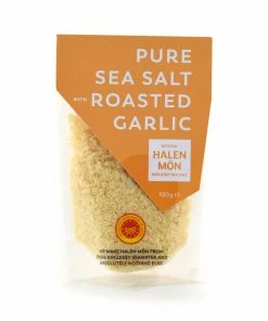 Halen M么n Pure Sea Salt With Roasted Garlic 100g Ingredients