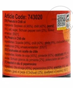 LGM Chilli Oil - With Peanuts 275g Ingredients 11 LGM Chilli Oil - With Peanuts 275g Ingredients