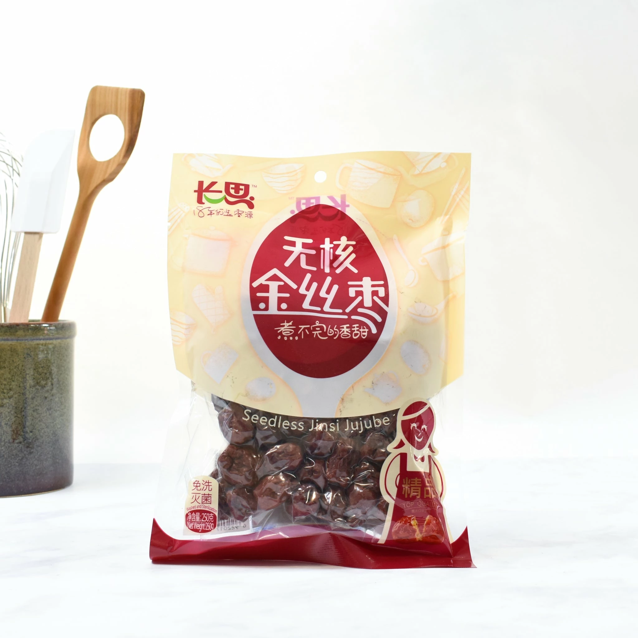 Interlink Dried & Freeze Dried Fruit Jujube - Chinese Red Date 250g 5 Interlink Dried & Freeze Dried Fruit Jujube - Chinese Red Date 250g