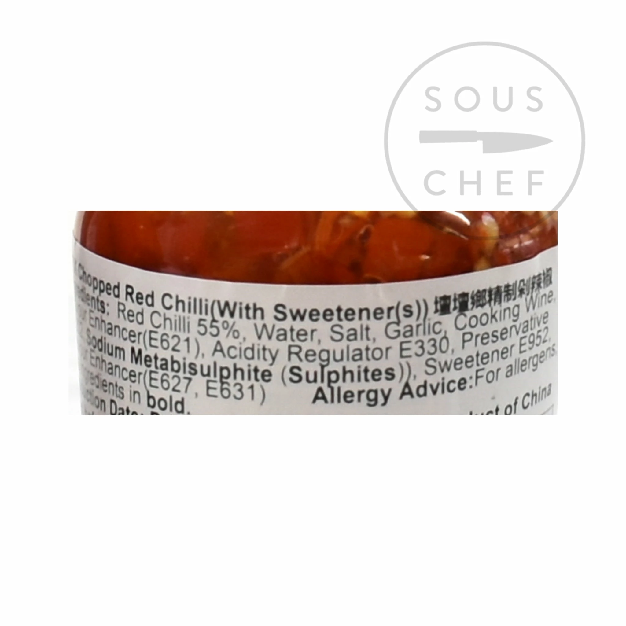 Tantan Xiang - Chopped Salted Red Chilli 210g Ingredients 5 Tantan Xiang - Chopped Salted Red Chilli 210g Ingredients