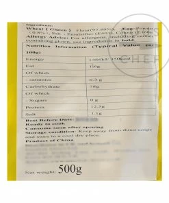 Nikko Egg Noodles 500g Chinese Ingredients 7 Nikko Egg Noodles 500g Chinese Ingredients