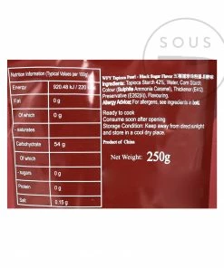 WuFuYuan Quick Cook Black Tapioca Pearls 250g 8 WuFuYuan Quick Cook Black Tapioca Pearls 250g