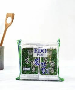 EDO Seaweed & Squid Ink Seasoned Seaweed Snack Pack 20g 7 EDO Seaweed & Squid Ink Seasoned Seaweed Snack Pack 20g