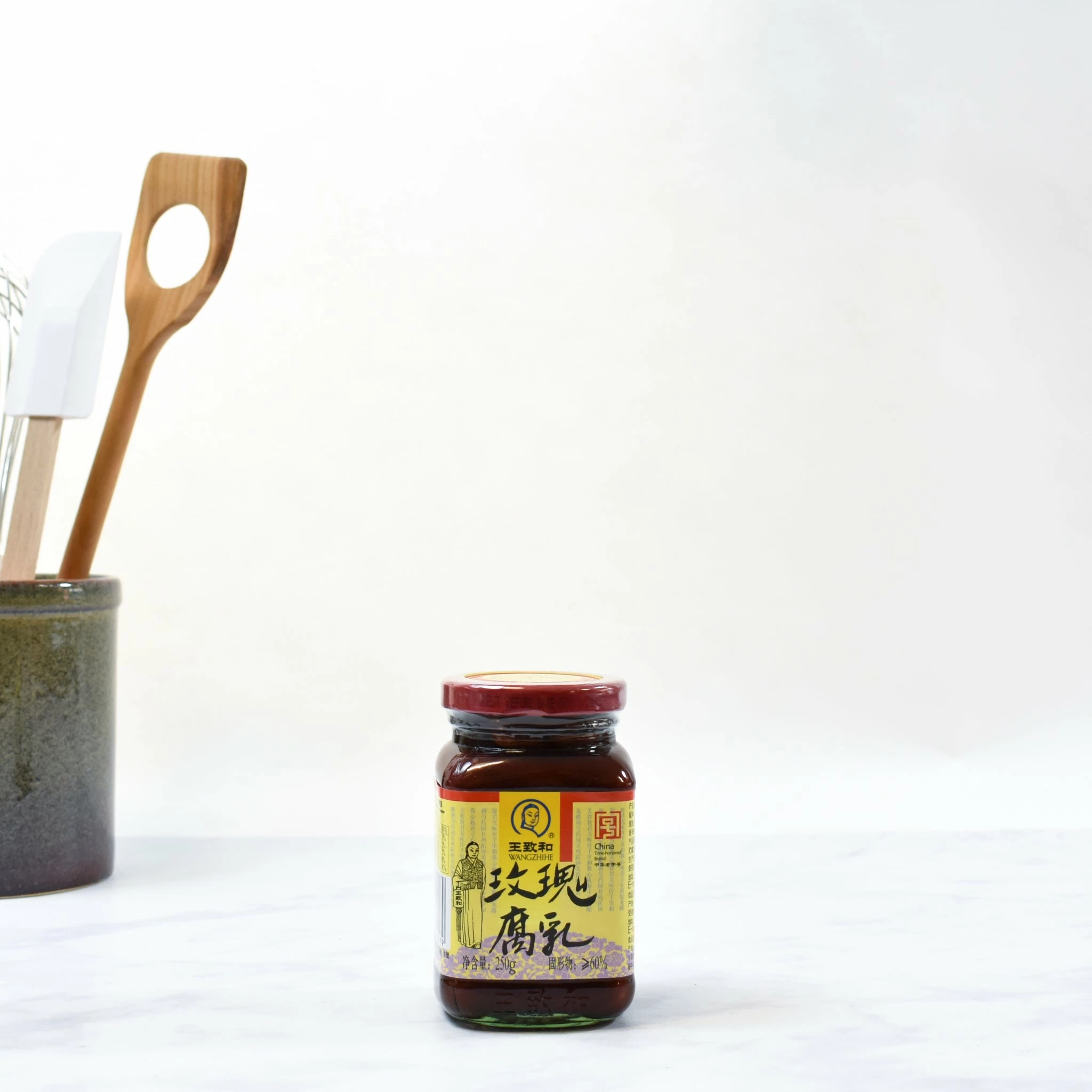 WZH Rose Bean Curd - Preserved Red Beancurd 250g Ingredients 5 WZH Rose Bean Curd - Preserved Red Beancurd 250g Ingredients