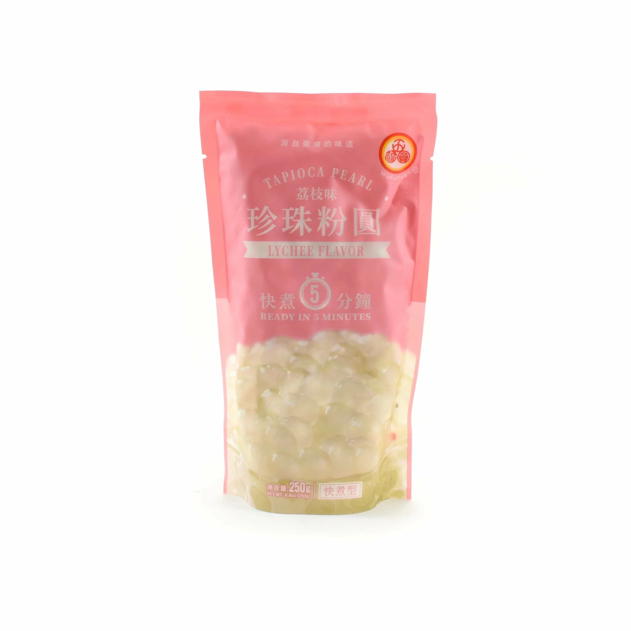 WFY Lychee Flavour Tapioca Pearls 250g 3 WFY Lychee Flavour Tapioca Pearls 250g