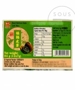 Shen Dan Ingredients Quail Century Eggs - 12 Eggs 7 Shen Dan Ingredients Quail Century Eggs - 12 Eggs