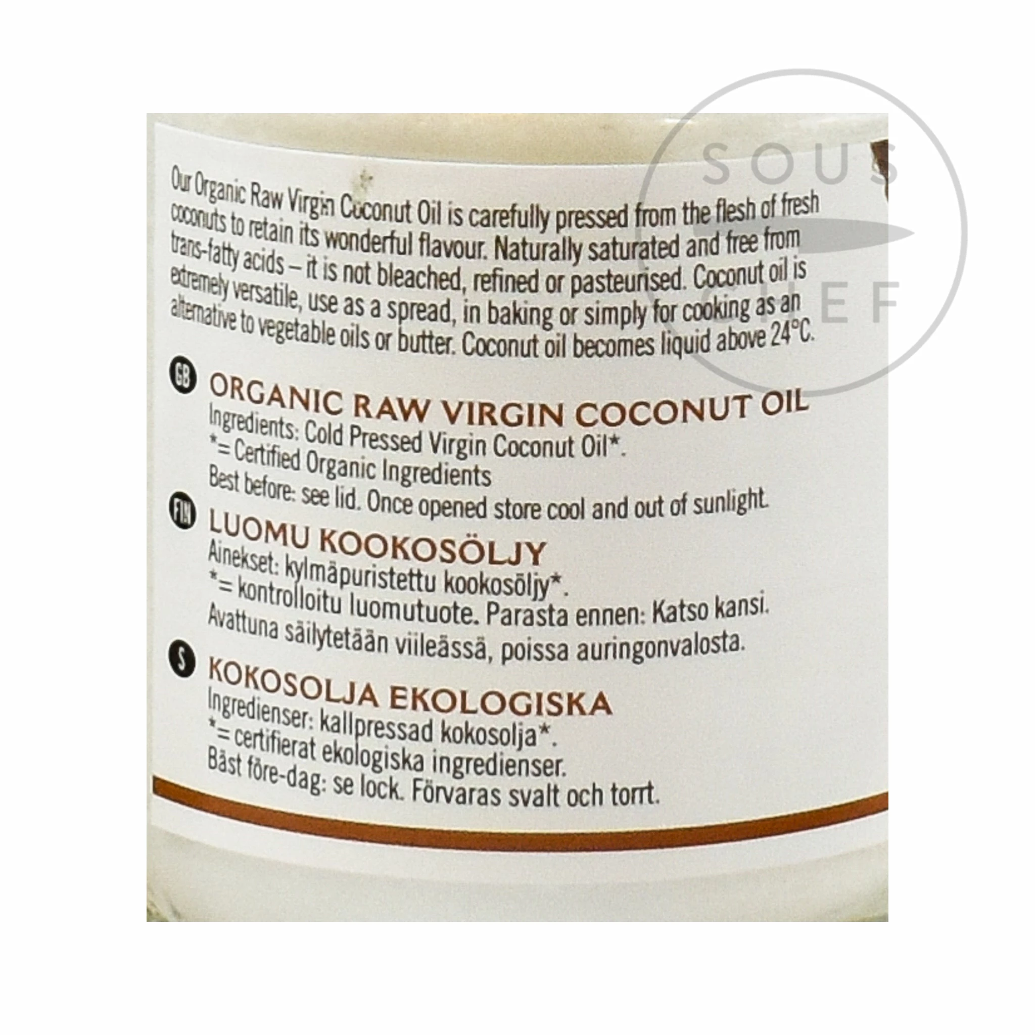 Biona Organic Virgin Coconut Oil 200ml 5 Biona Organic Virgin Coconut Oil 200ml