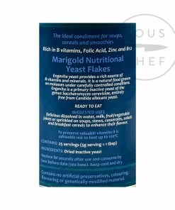 Marigold Engevita Nutritional Yeast Flakes With Added B12 125g Ingredients 9 Marigold Engevita Nutritional Yeast Flakes With Added B12 125g Ingredients