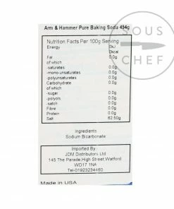 Arm And Hammer Arm & Hammer Baking Soda Ingredients