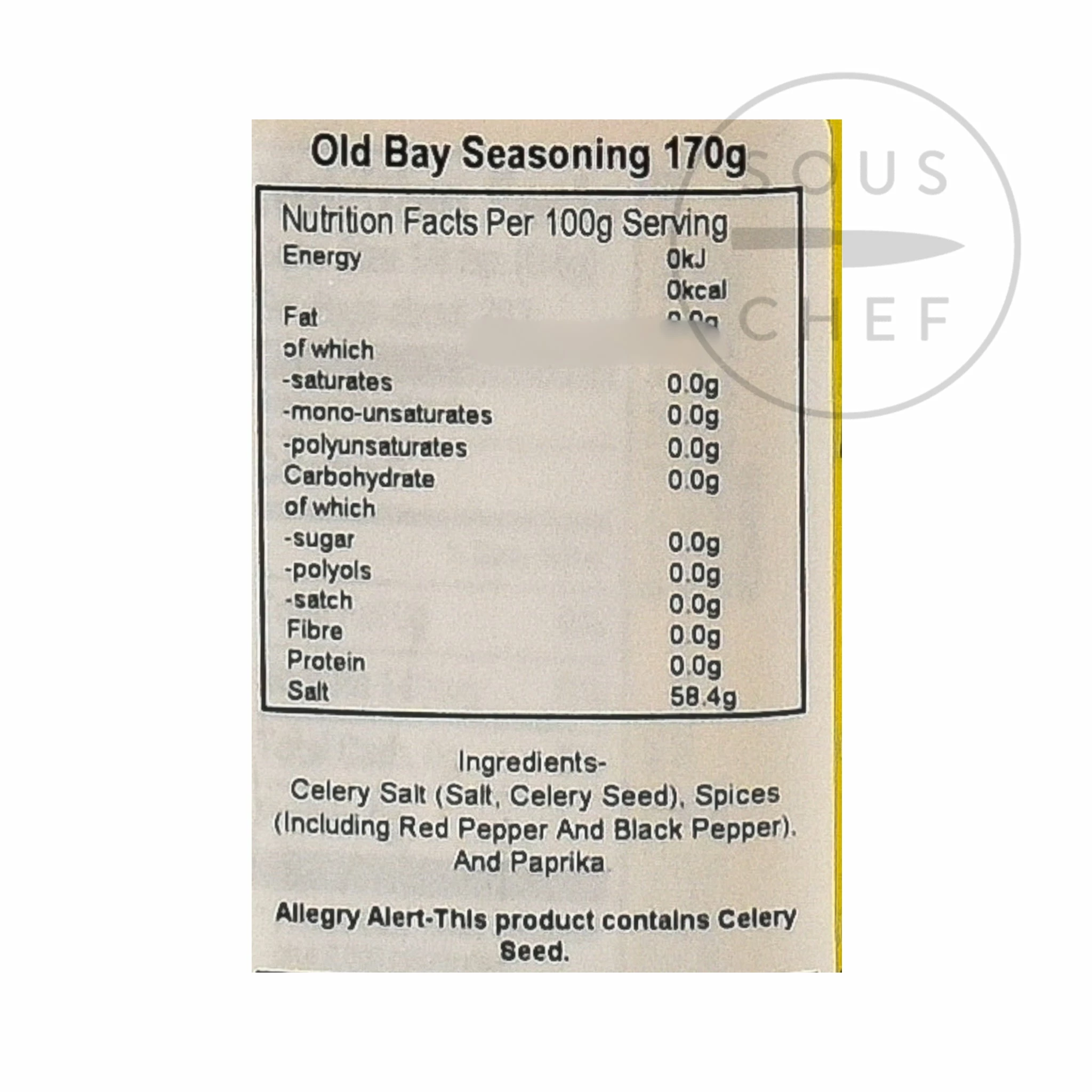 McCormick Old Bay Seasoning 170g 4 McCormick Old Bay Seasoning 170g