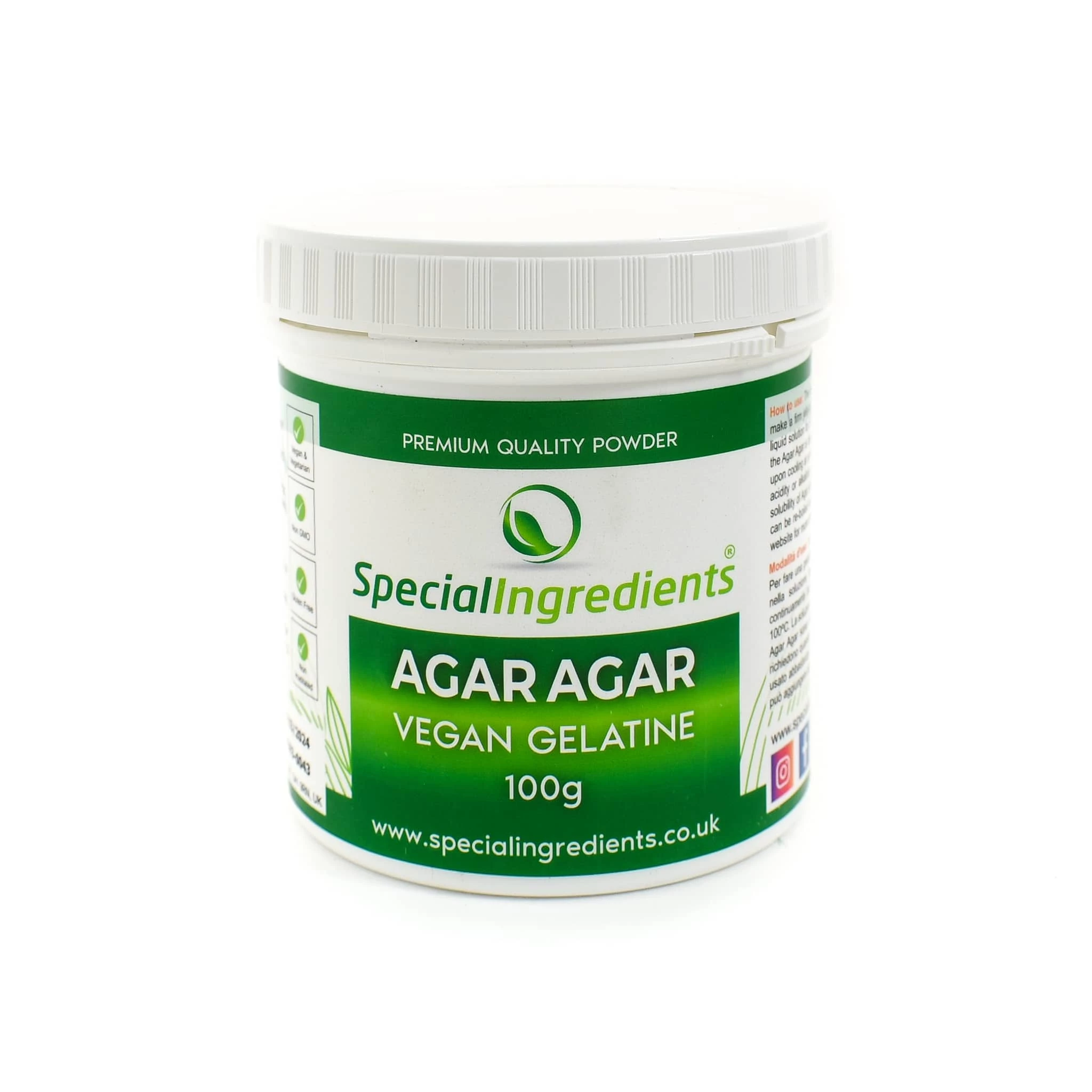 Special Ingredients Ingredients Agar Agar 100g 3 Special Ingredients Ingredients Agar Agar 100g