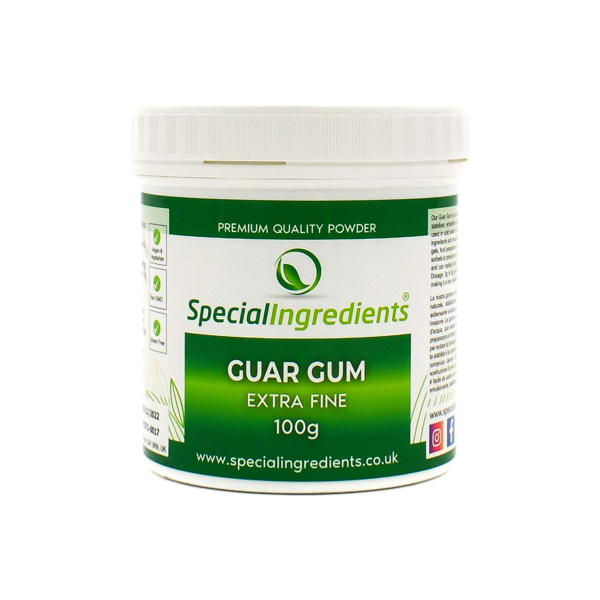 Special Ingredients Guar Gum 100g 3 Special Ingredients Guar Gum 100g