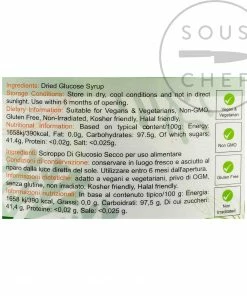 Special Ingredients Glucose Powder 1kg 5 Special Ingredients Glucose Powder 1kg