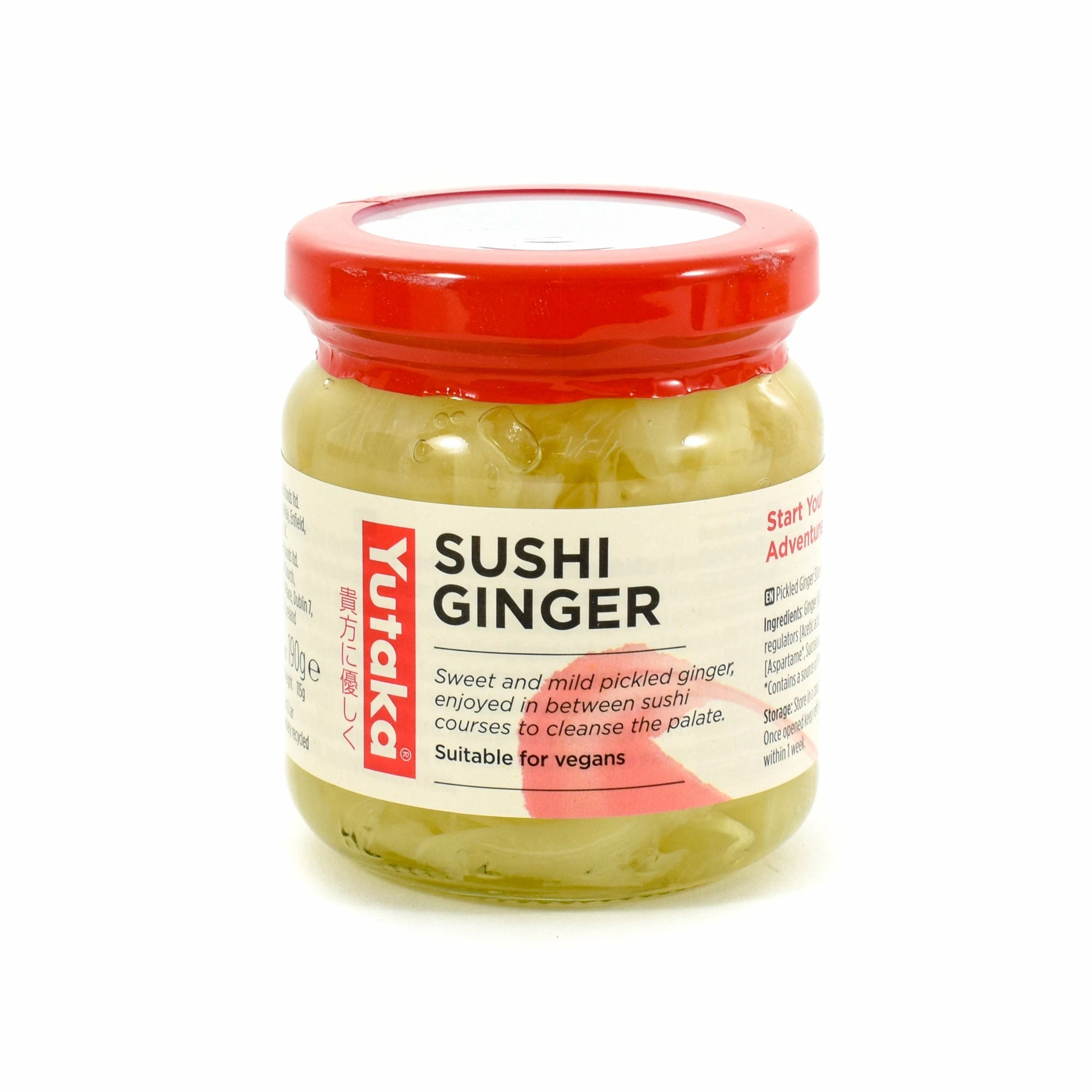 Yutaka Pickled Sushi Ginger 190g 3 Yutaka Pickled Sushi Ginger 190g