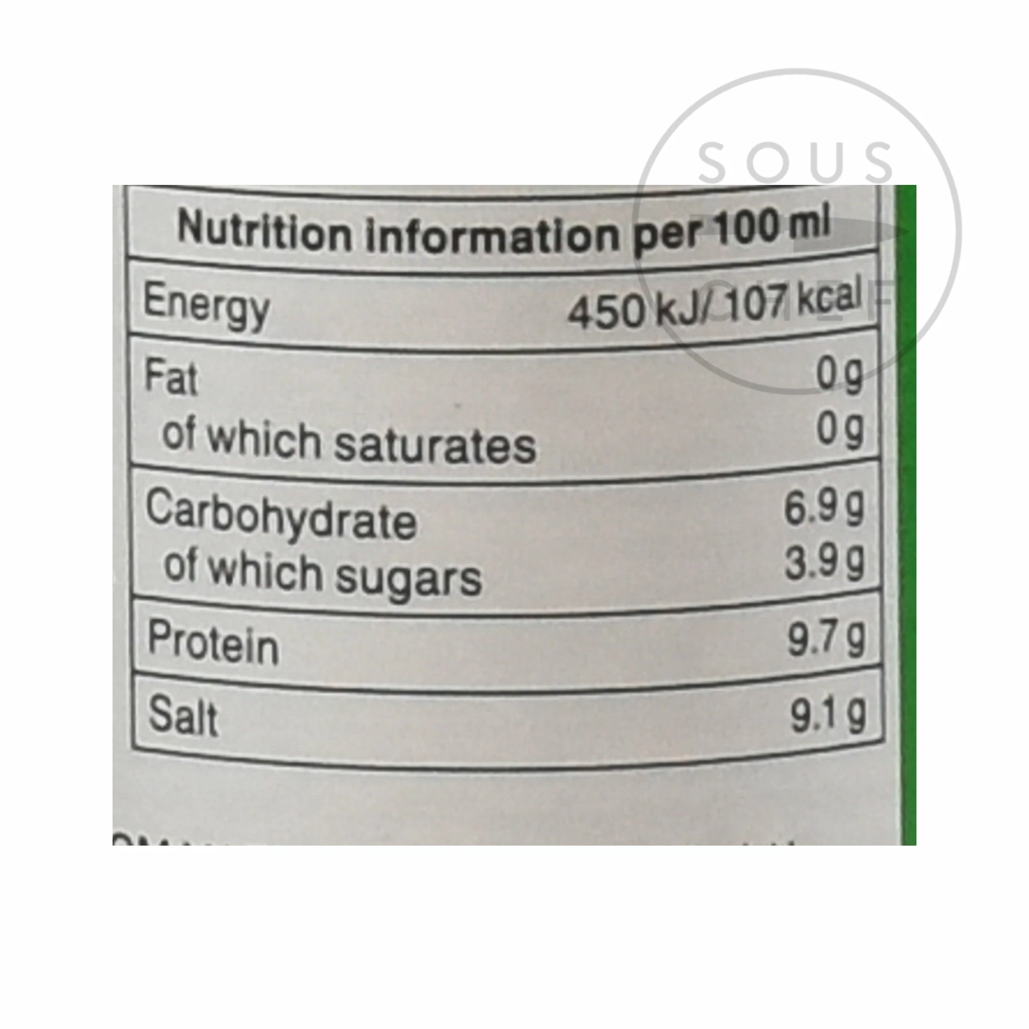 Ingredients Kikkoman Soy Sauce - Less Salt 250ml 5 Ingredients Kikkoman Soy Sauce - Less Salt 250ml