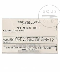 S&B Dried Chillies Ito Togarashi - Sil Gochu 100g 8 S&B Dried Chillies Ito Togarashi - Sil Gochu 100g