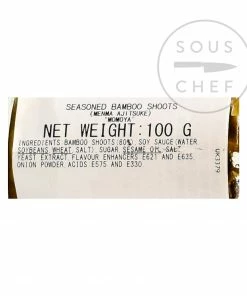 Momoya Menma Ajitsuke Pickled Bamboo Shoots Ingredients 9 Momoya Menma Ajitsuke Pickled Bamboo Shoots Ingredients