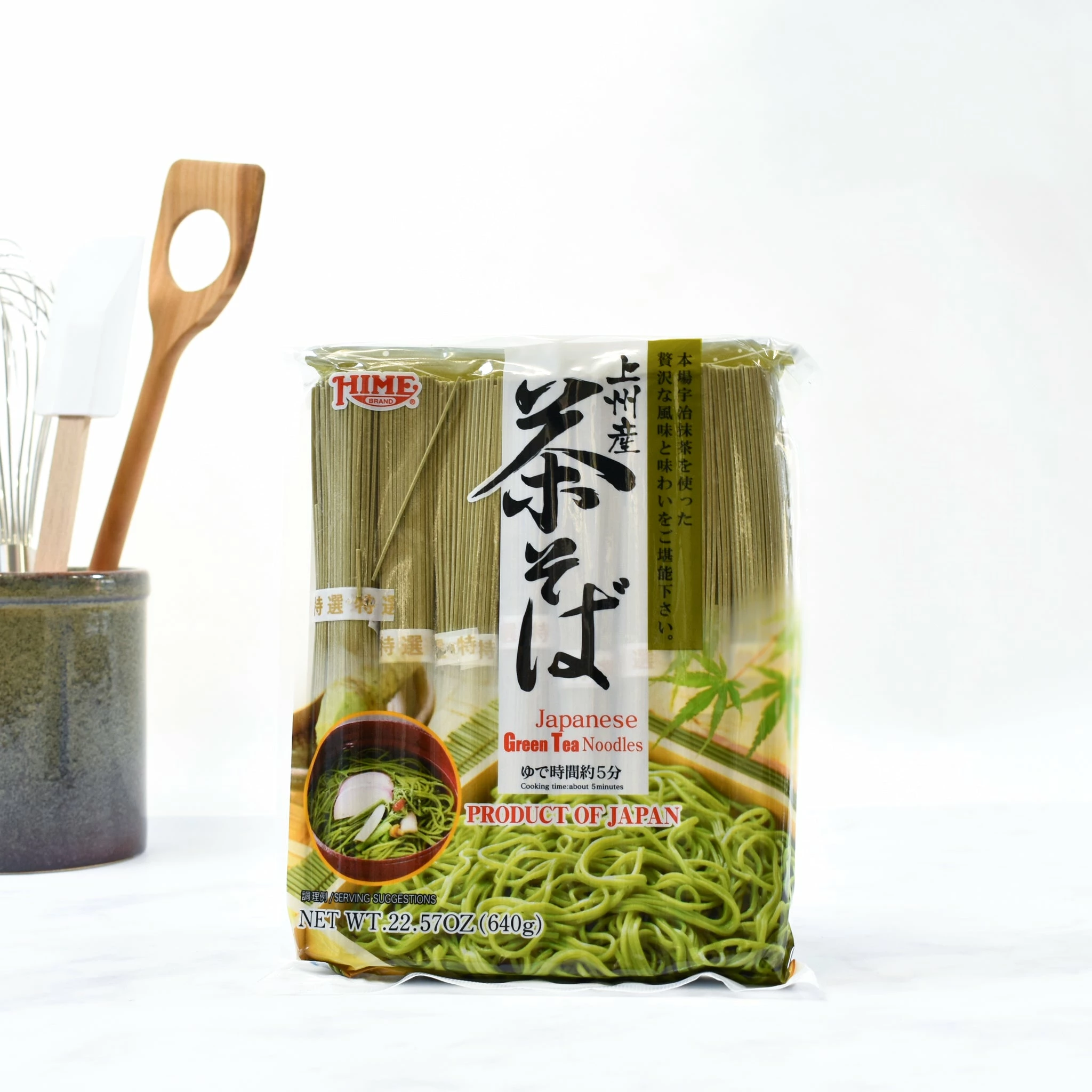 Hime Green Tea Noodle 640g 5 Hime Green Tea Noodle 640g