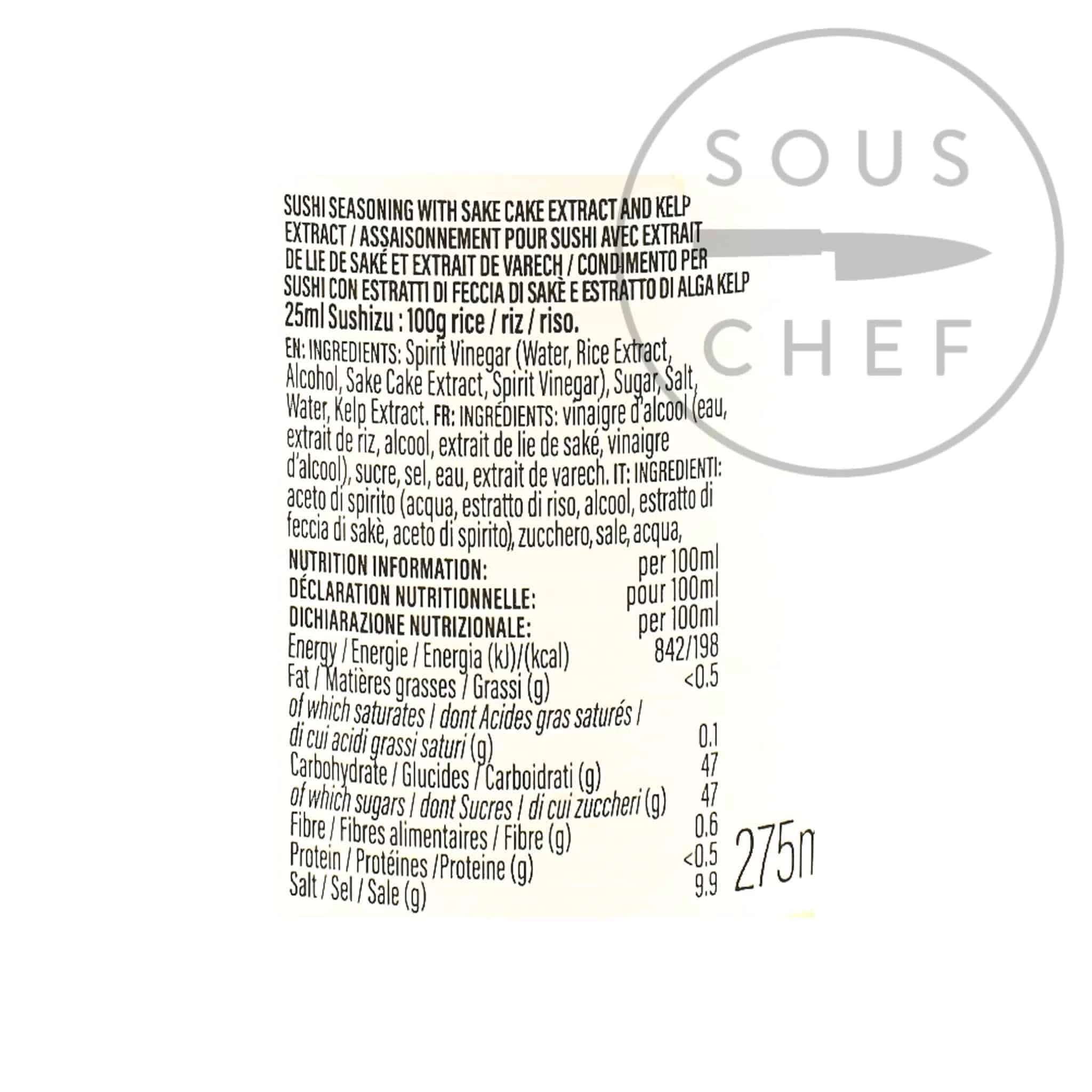 Sushi Su Ingredients Mizkan Sushi Seasoning 6 Sushi Su Ingredients Mizkan Sushi Seasoning