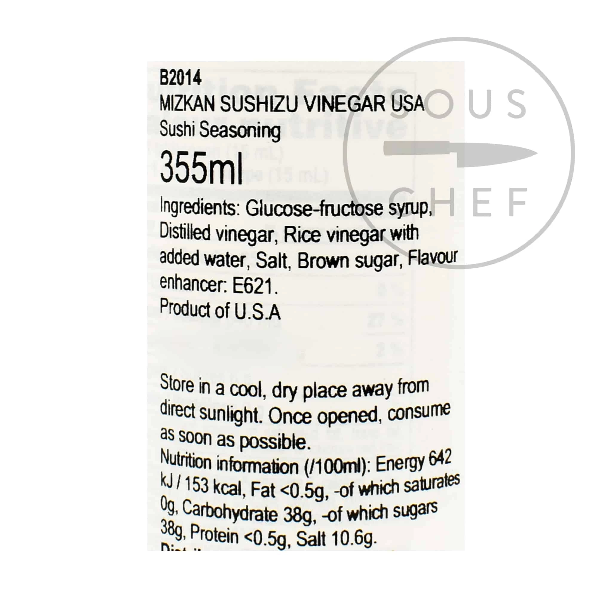 Sushi Su Ingredients Mizkan Sushi Seasoning 4 Sushi Su Ingredients Mizkan Sushi Seasoning