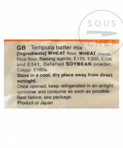 Ohmai Tempura Batter Mix 700g Ingredients 8 Ohmai Tempura Batter Mix 700g Ingredients