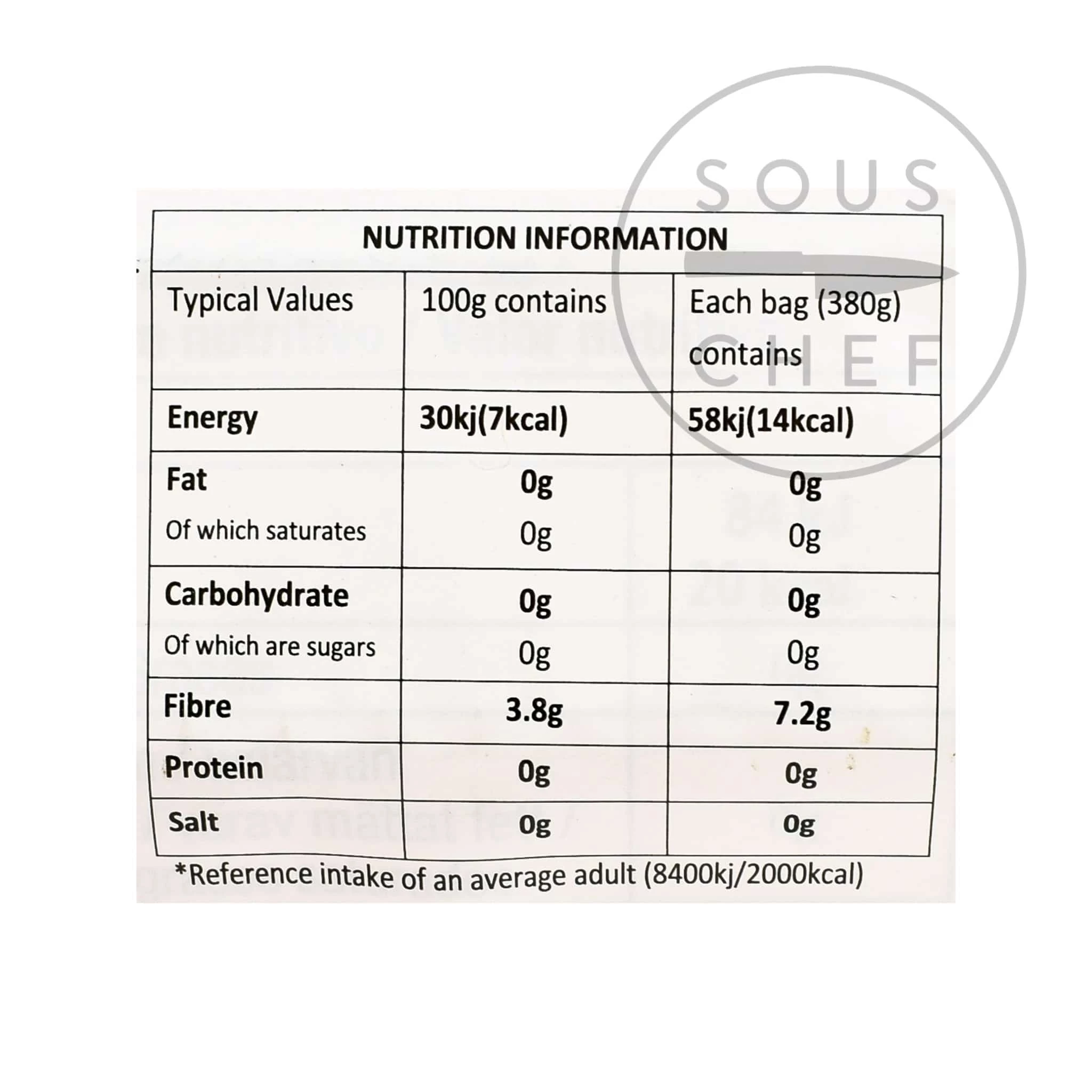 Fish Well Brand Konjaku Ingredients 4 Fish Well Brand Konjaku Ingredients