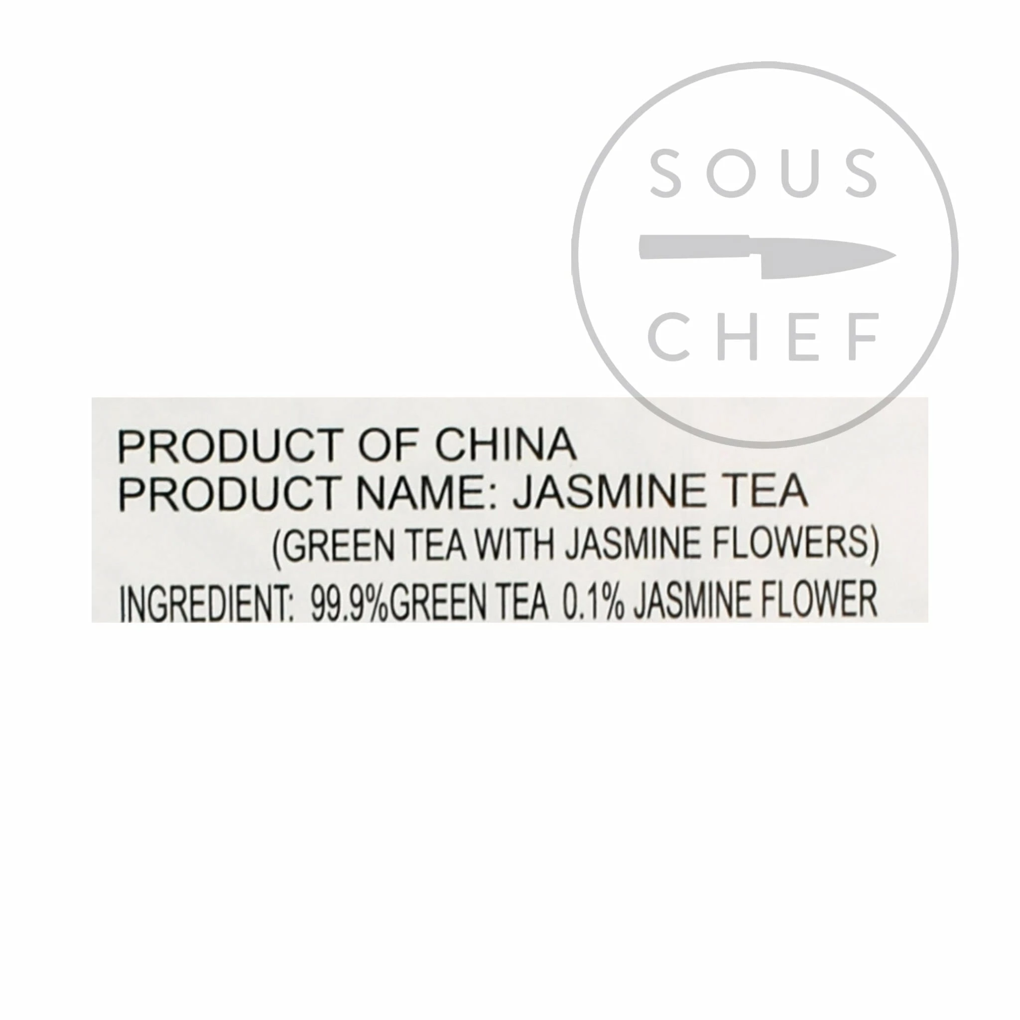 Ingredients Sunflower Jasmine Tea Tin 4 Ingredients Sunflower Jasmine Tea Tin