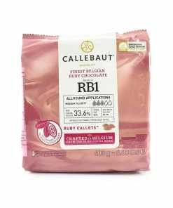 Callebaut Ruby Chocolate Couverture 400g Ingredients