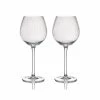 BarCraft Tableware Ribbed Gin Coupe Glass 550ml Set Of 2 2 BarCraft Tableware Ribbed Gin Coupe Glass 550ml Set Of 2