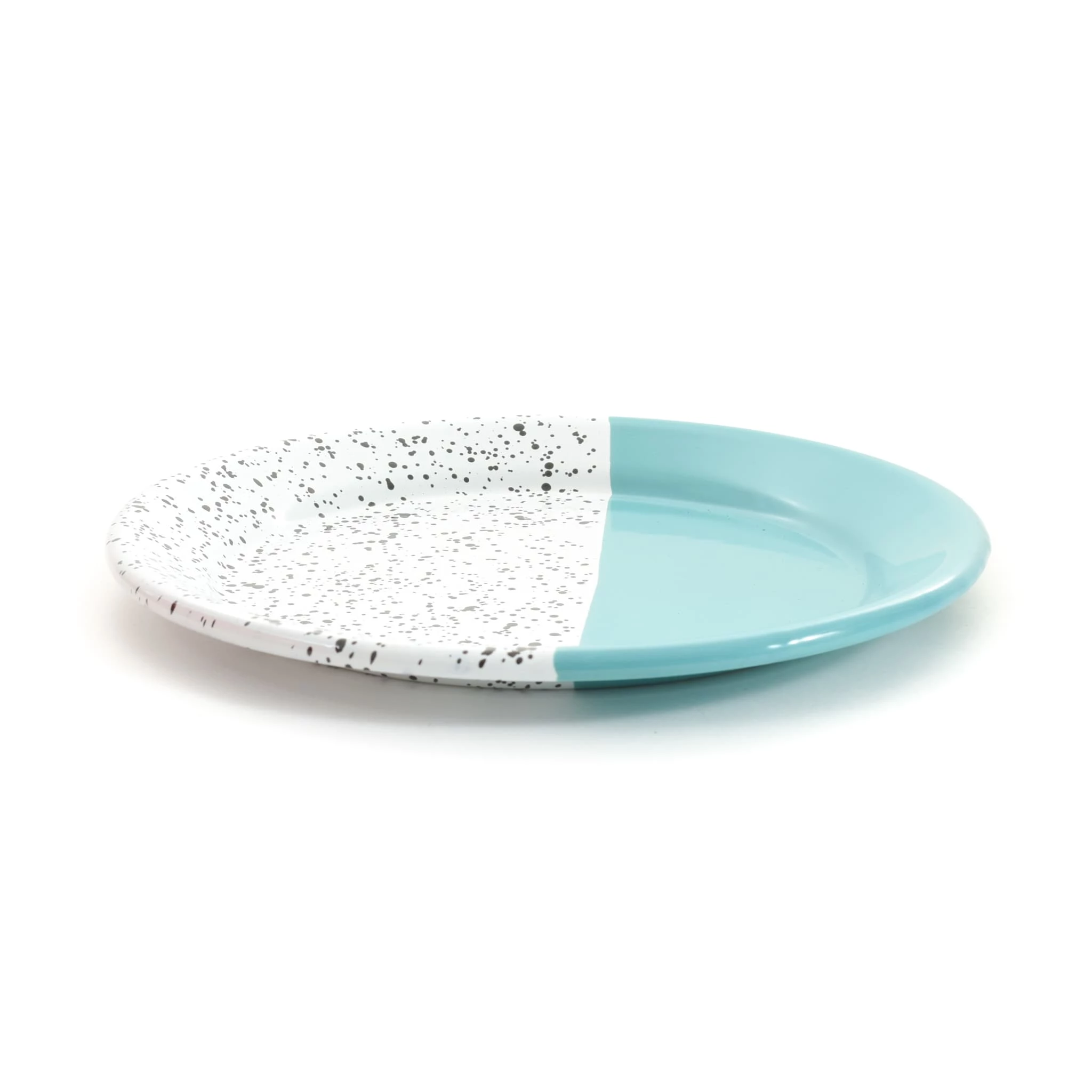 Kapka Enamel - Kapka Colour Pop Enamel Plate Turquoise 4 Kapka Enamel - Kapka Colour Pop Enamel Plate Turquoise