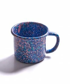 Kapka Enamel - Kapka Splatter Fest Enamel Mug Cobalt Blue