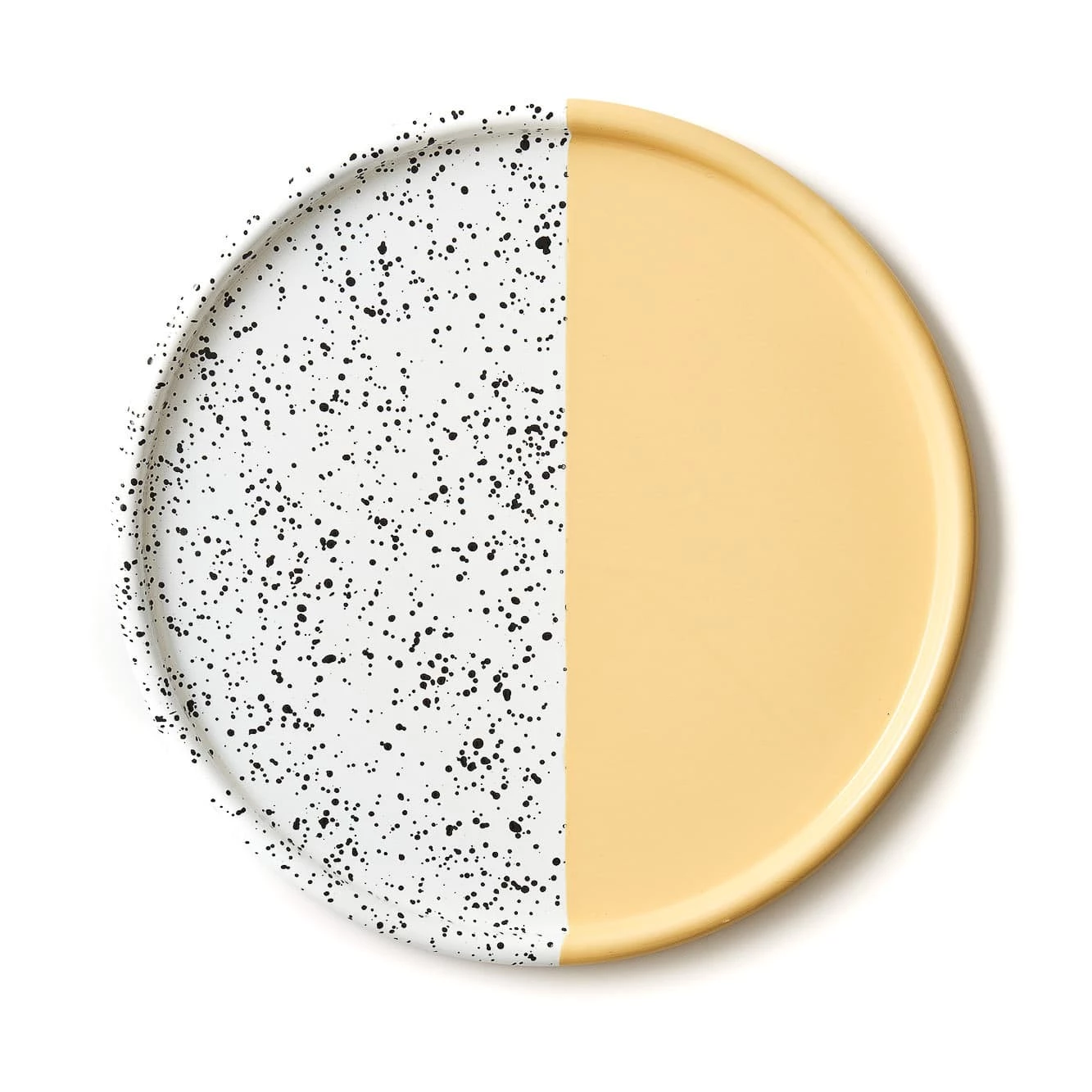 Kapka Colour Pop Enamel Tray Yellow 32cm 3 Kapka Colour Pop Enamel Tray Yellow 32cm