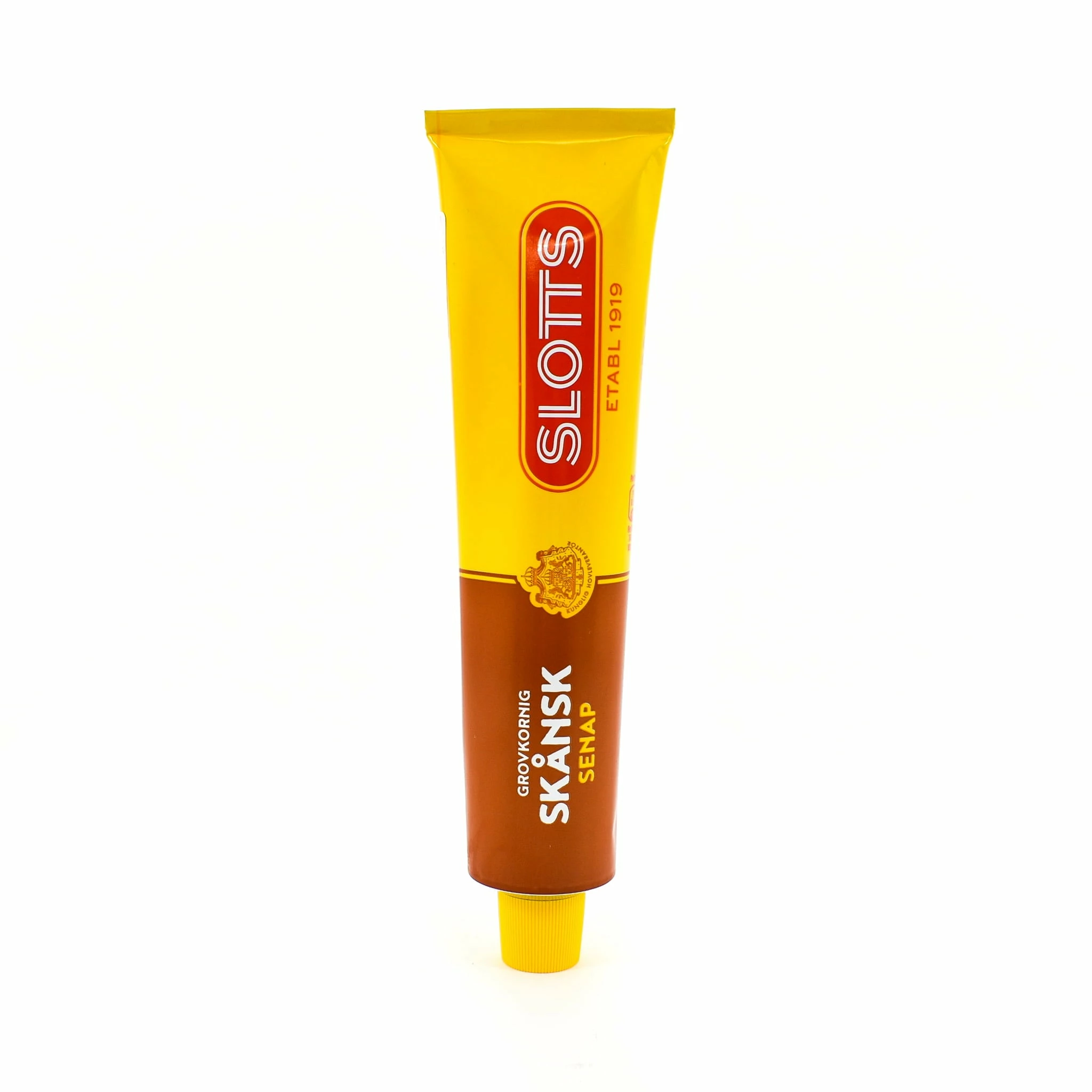 Slotts Hot Wholegrain Swedish Mustard Tube 220g 3 Slotts Hot Wholegrain Swedish Mustard Tube 220g