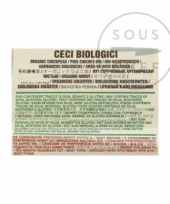 Mulino Marino Organic Chickpeas 1kg