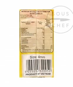 Longdan Ingredients Vietnamese Rice Pho Noodles Bahn Pho 4mm 400g