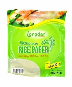 Longdan Ingredients Vietnamese Summer Roll Rice Paper