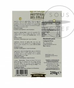 Pastificio Del Colle "Picasso" Tagliolini 250g 5 Pastificio Del Colle