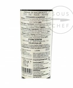 Defrutum Ingredients Fig Balsamic Glaze 220g