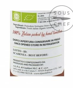 Alpa Tinned Tomatoes & Veg Organic Tomato Passata 430g 7 Alpa Tinned Tomatoes & Veg Organic Tomato Passata 430g