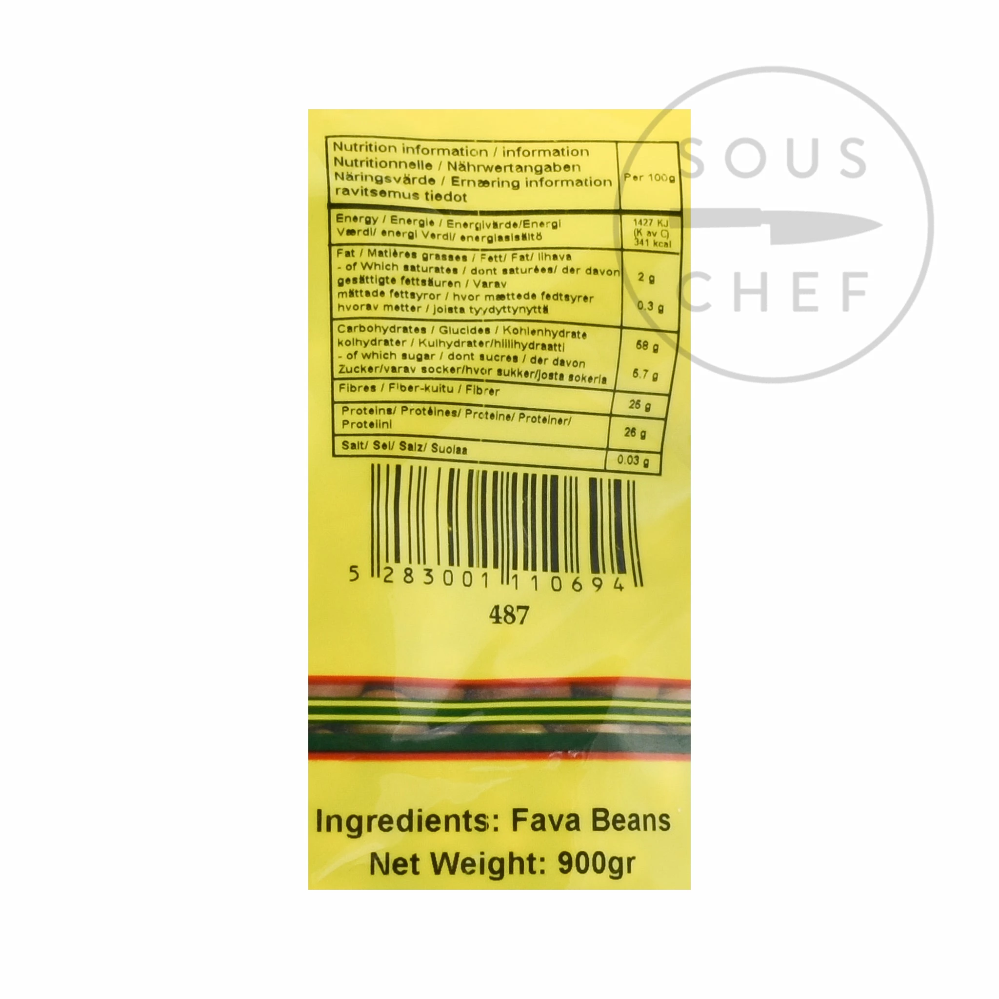 Abido Whole Fava Beans - Modamas 900g 4 Abido Whole Fava Beans - Modamas 900g