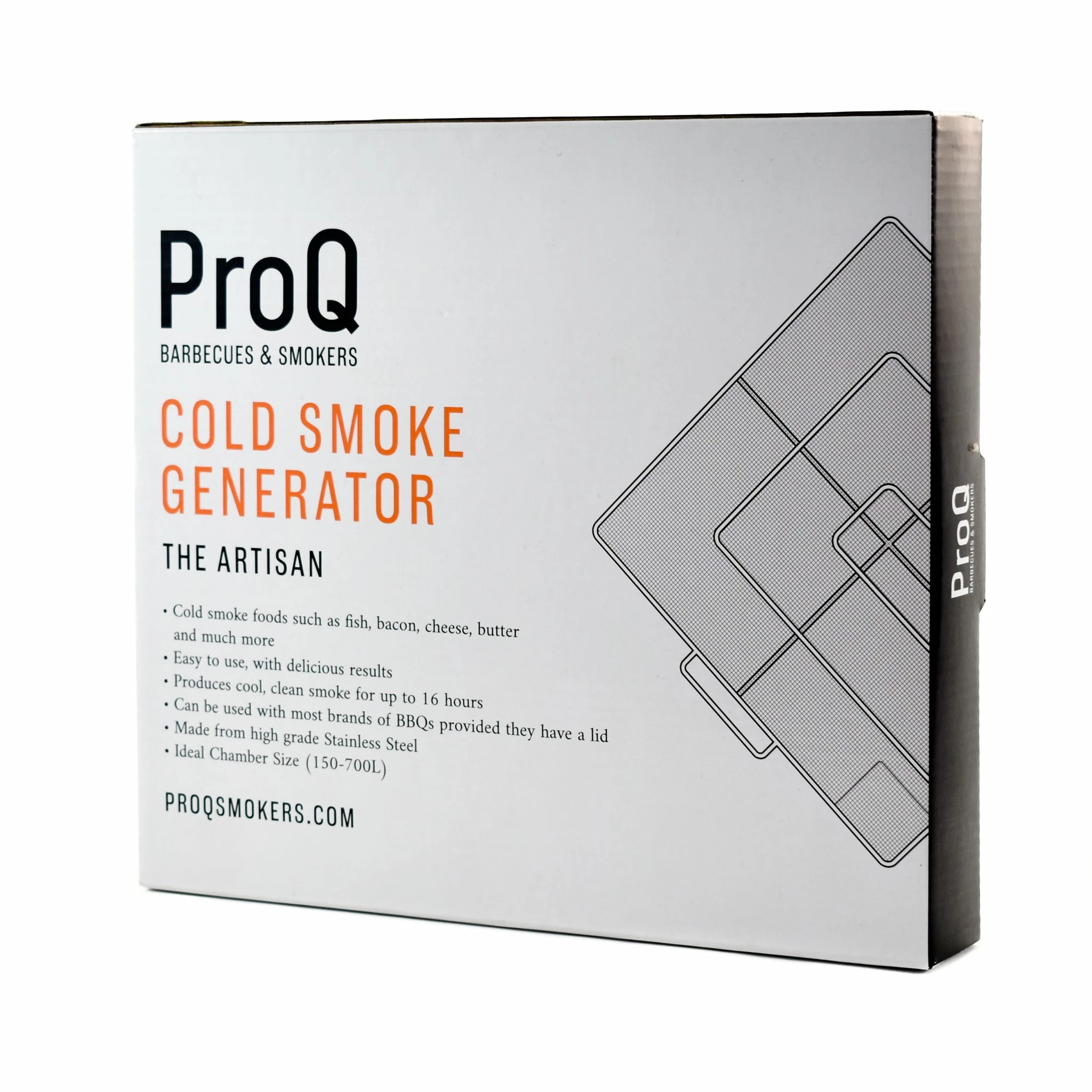 Cookware ProQ Artisan Cold Smoke Generator 3 Cookware ProQ Artisan Cold Smoke Generator