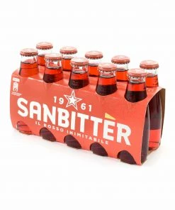 Ingredients Sanbitter Rosso - 10 Bottles