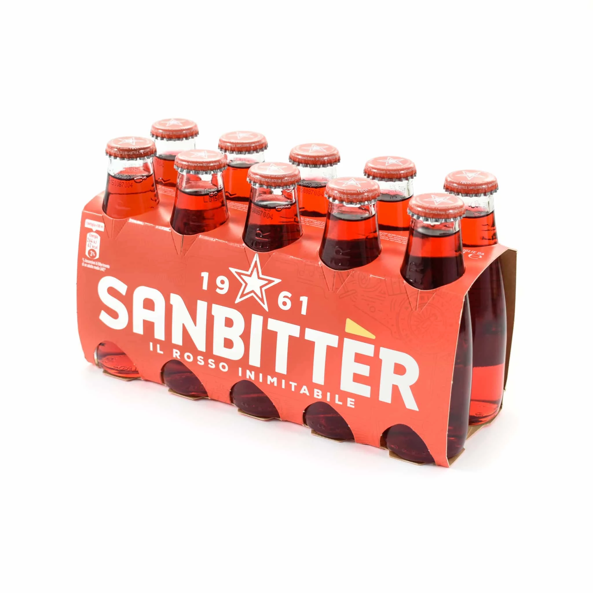 Ingredients Sanbitter Rosso - 10 Bottles 4 Ingredients Sanbitter Rosso - 10 Bottles