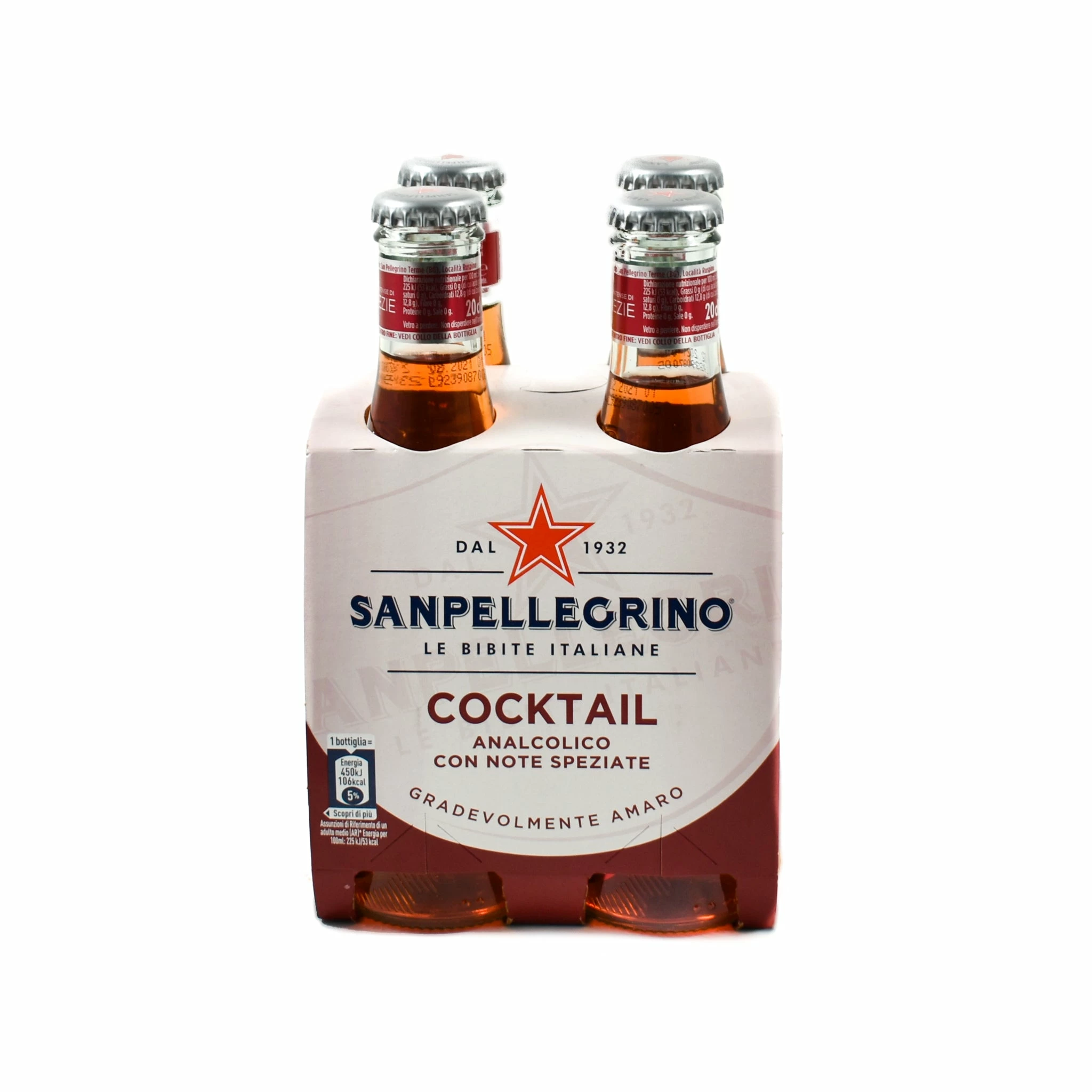 Ingredients Sanpellegrino Cocktail - 20cl X 4 3 Ingredients Sanpellegrino Cocktail - 20cl X 4
