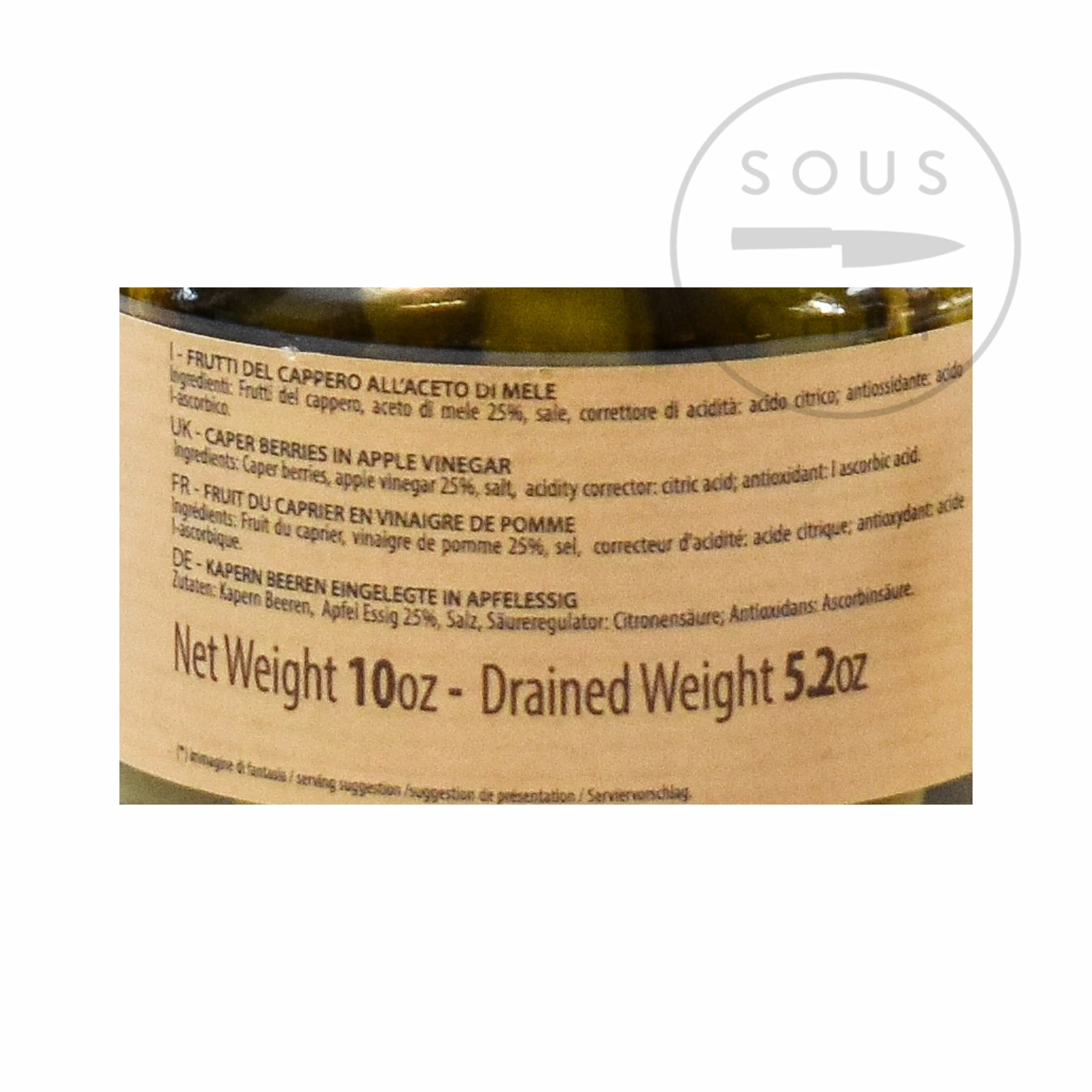 Calabriamia Caper Berries In Vinegar 314ml 5 Calabriamia Caper Berries In Vinegar 314ml