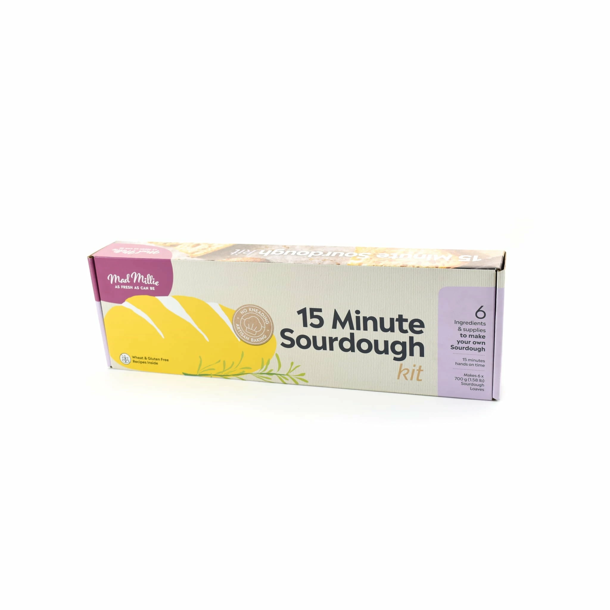 Mad Millie 15 Minute Sourdough Kit 3 Mad Millie 15 Minute Sourdough Kit