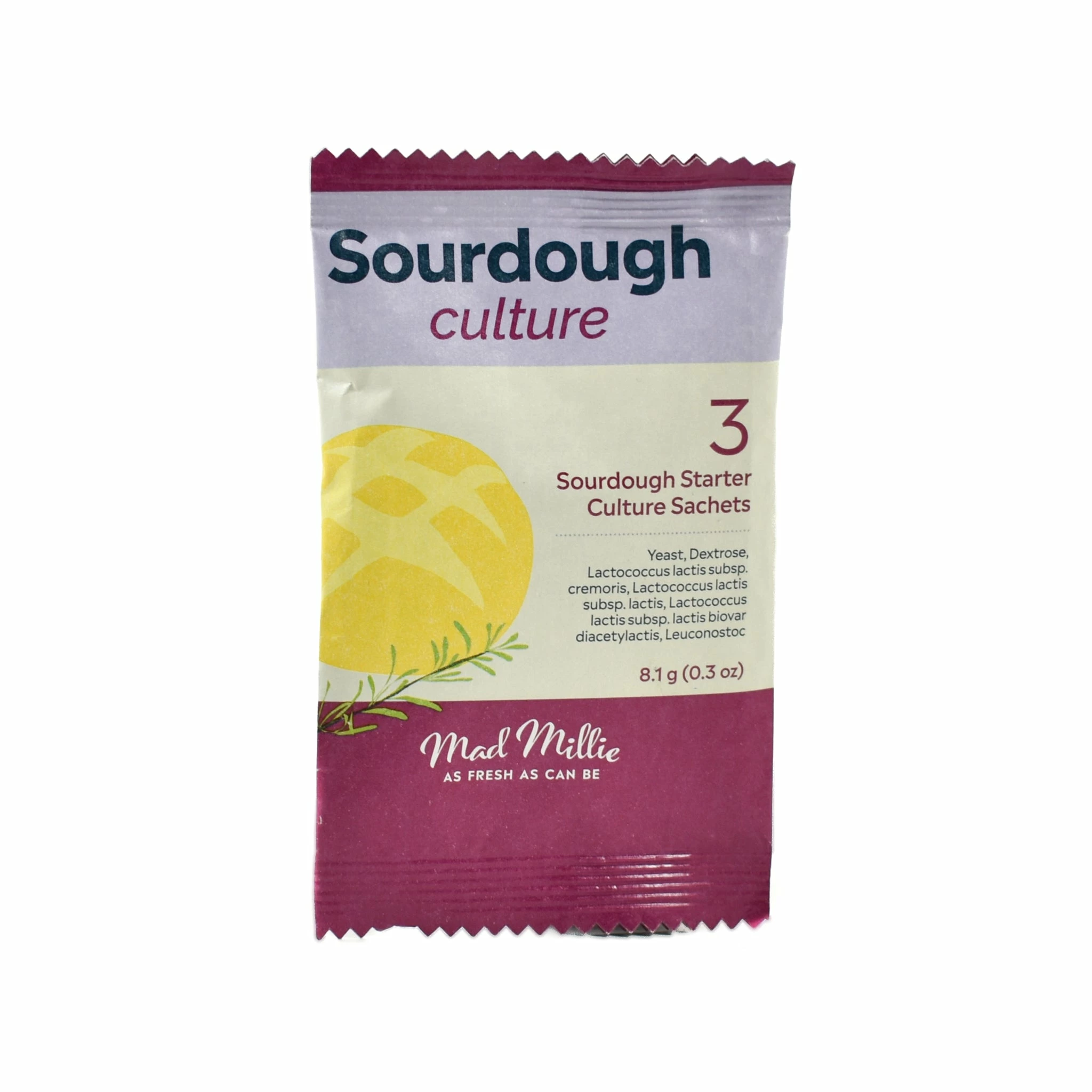 Mad Millie Sourdough Yeast / Cultures X 3 3 Mad Millie Sourdough Yeast / Cultures X 3