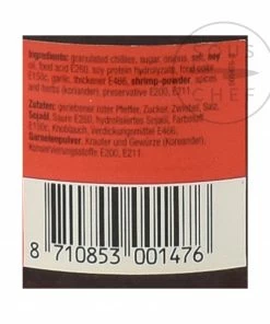 Ingredients Lucullus Sambal Manis 200g 11 Ingredients Lucullus Sambal Manis 200g