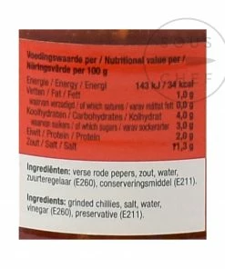 Lucullus Sambal Oelek 200g 9 Lucullus Sambal Oelek 200g