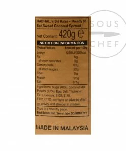 Habhal Sri Kaya Coconut Spread 420g 5 Habhal Sri Kaya Coconut Spread 420g